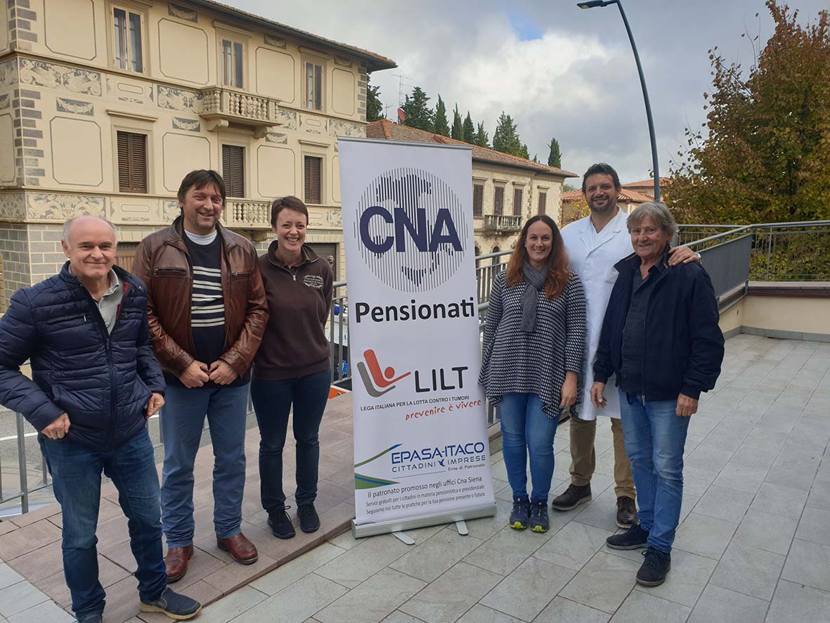 CNA Pensionati e Lilt, una super collaborazione da “110 e lode”