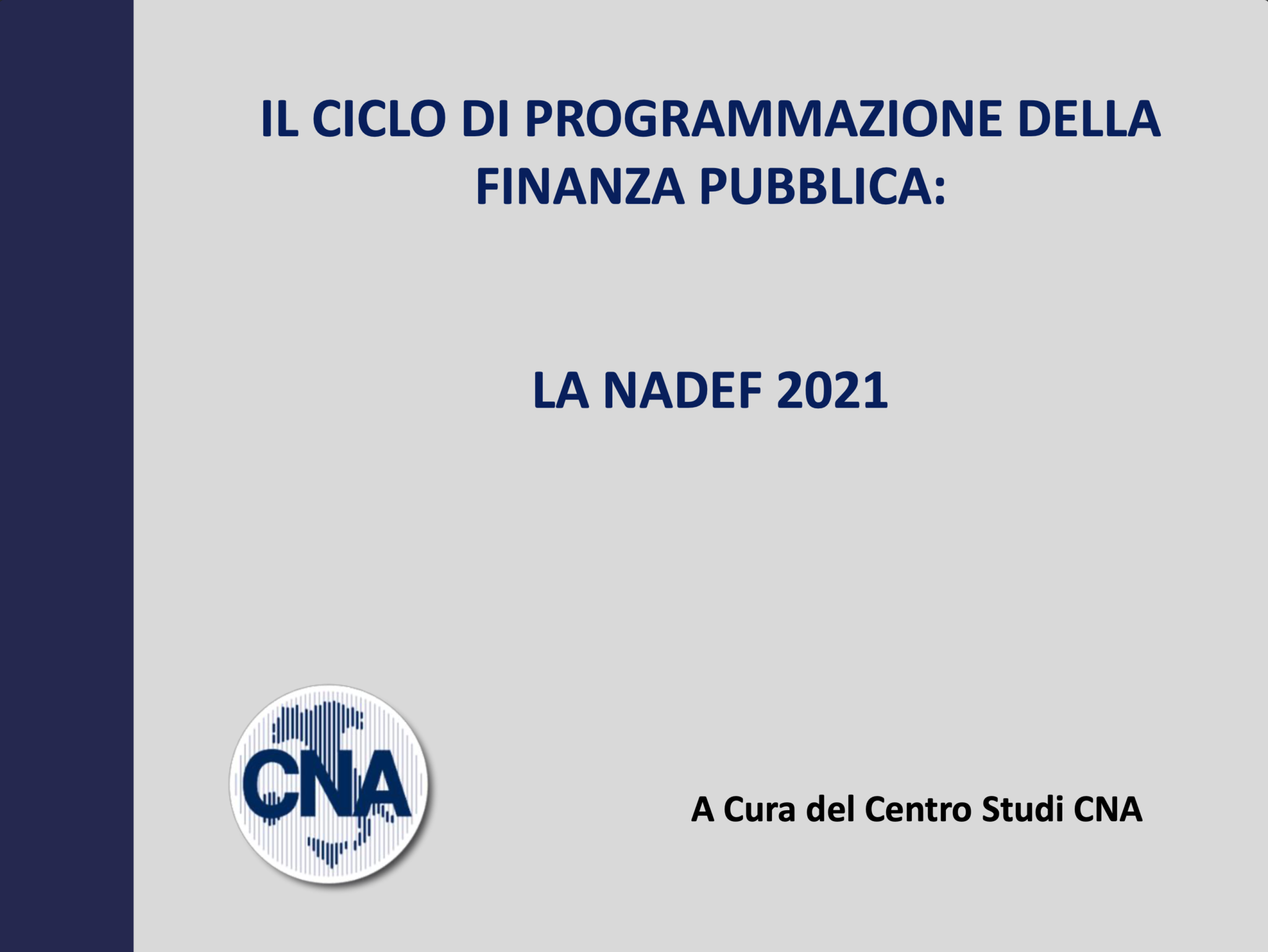 Guida alla NADEF 2021