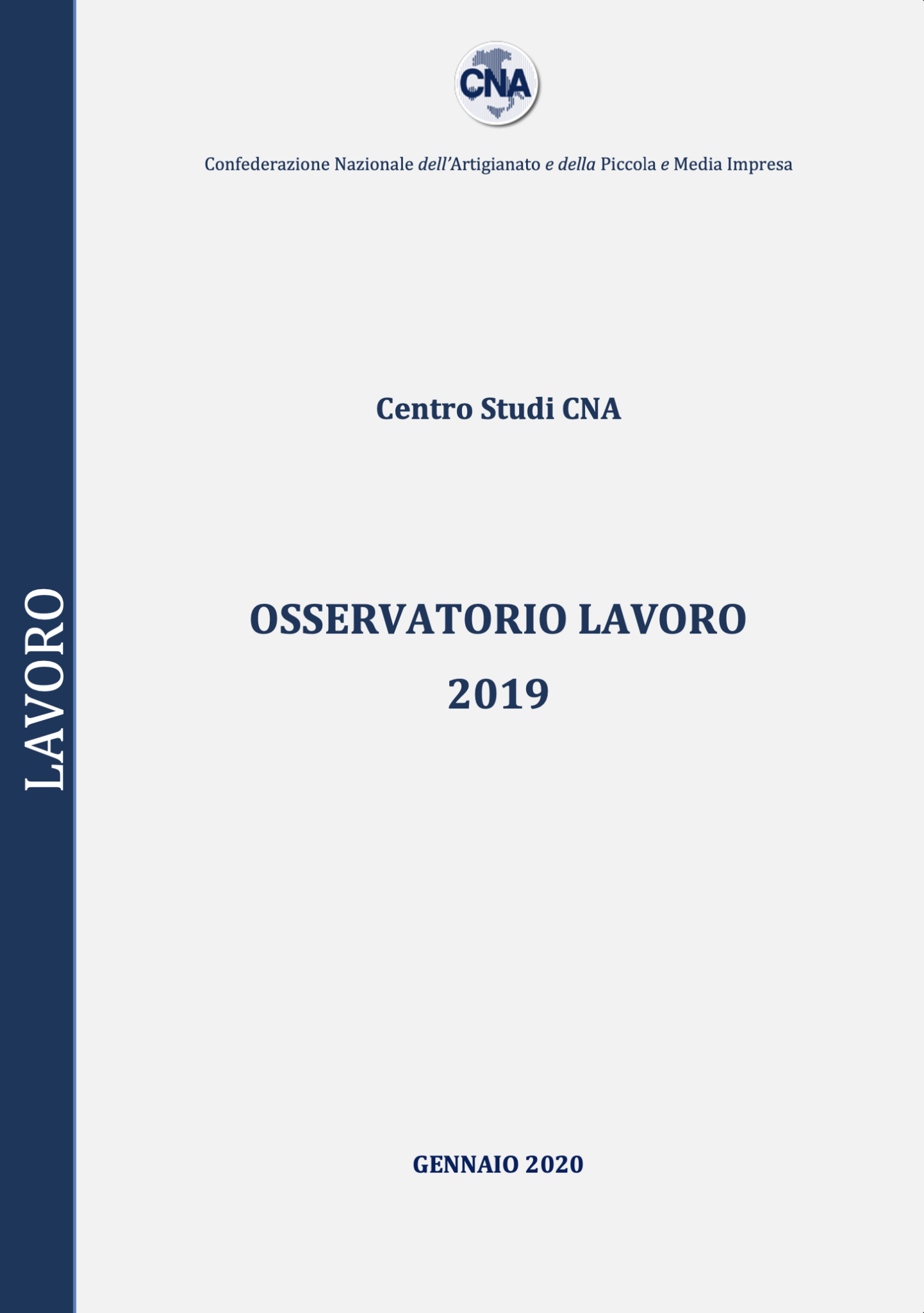 OSSERVATORIO LAVORO ANNO 2020