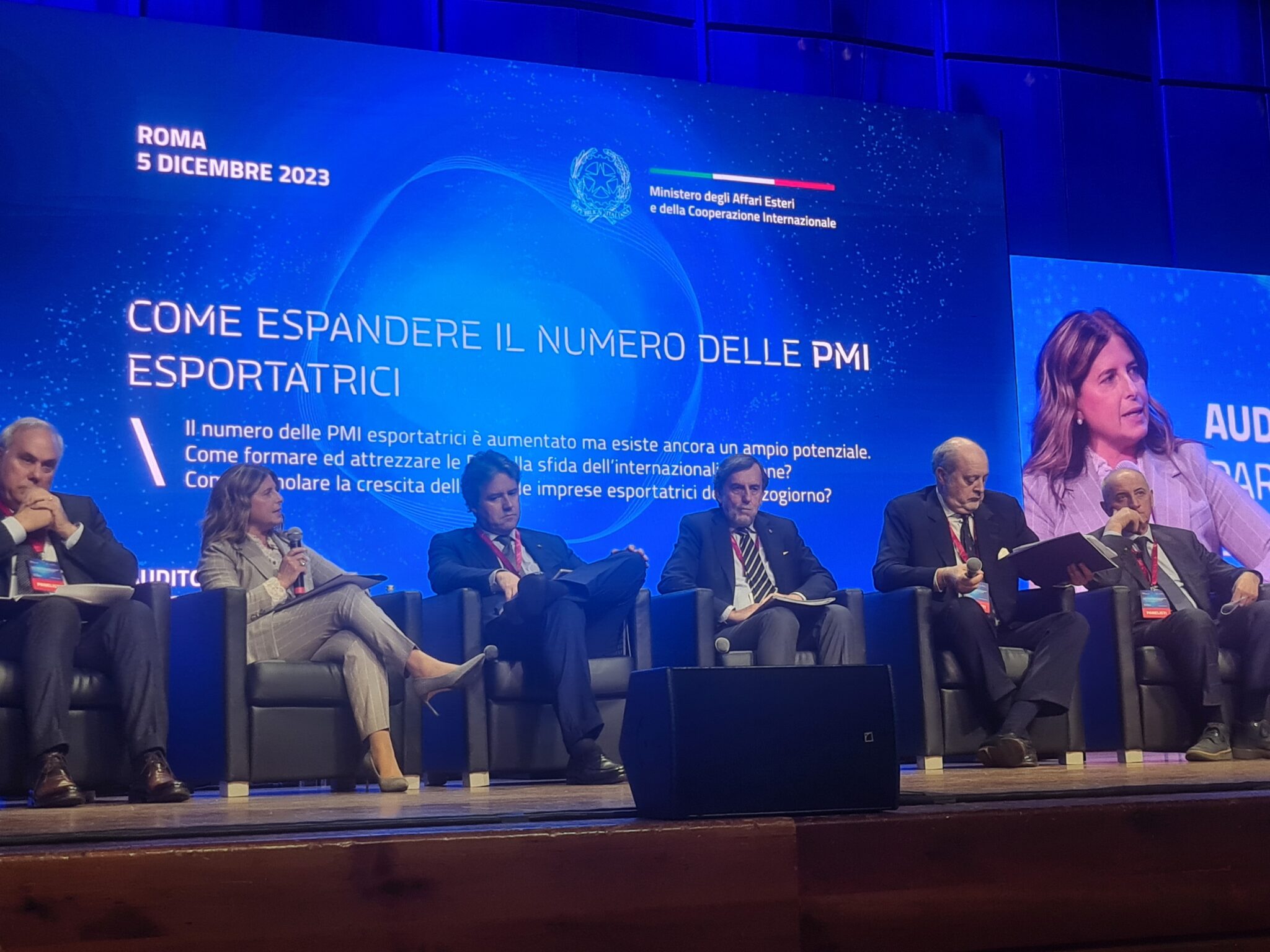 Conferenza nazionale dell’Export e dell’Internazionalizzazione delle Imprese