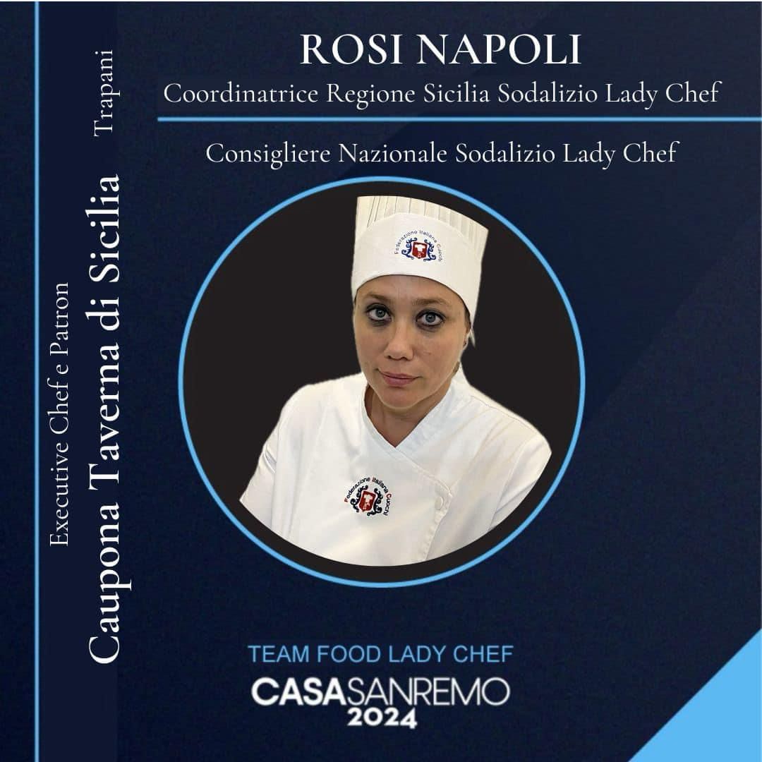 Rosi Napoli a Casa Sanremo