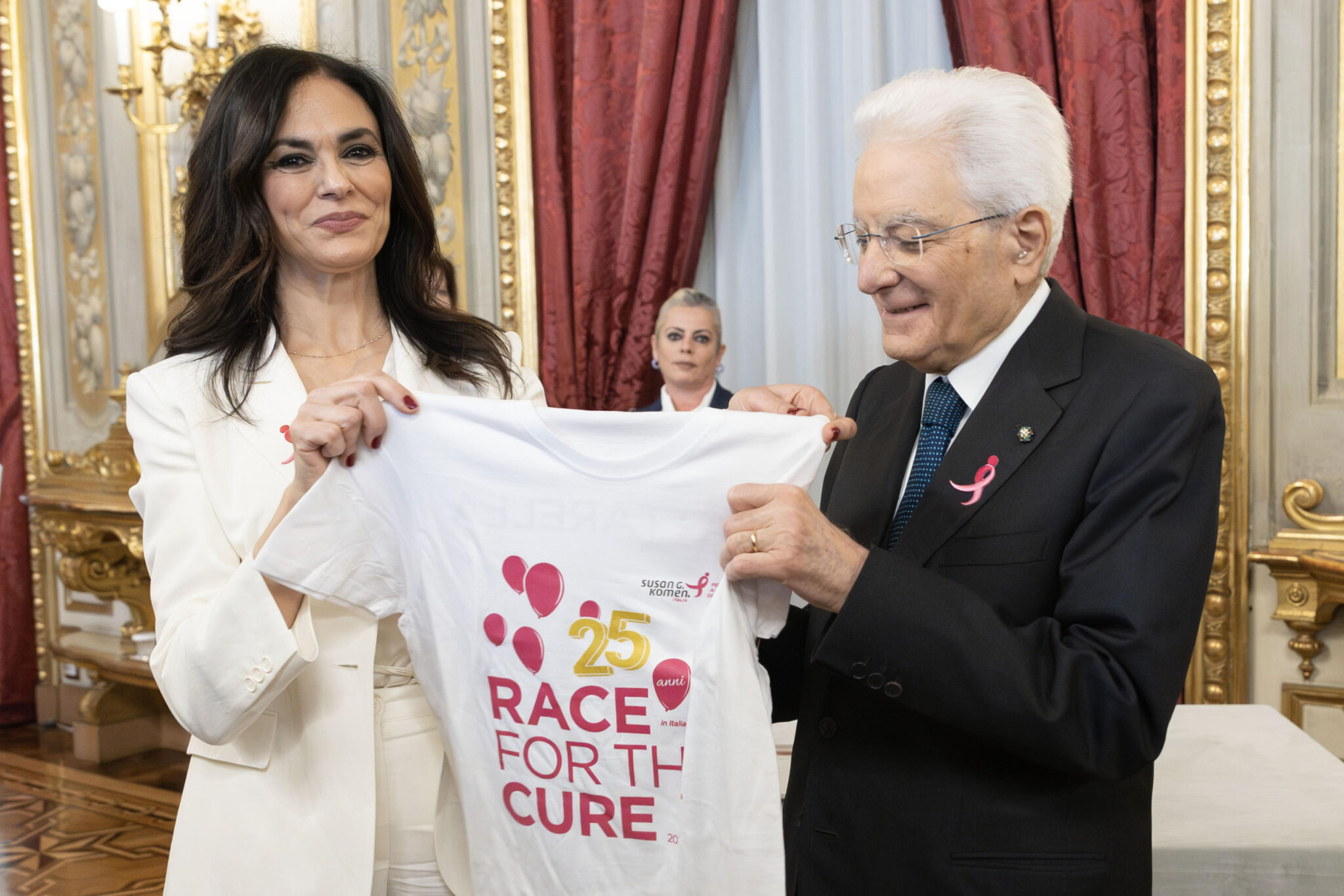 Il presidente Mattarella riceve Komen Italia