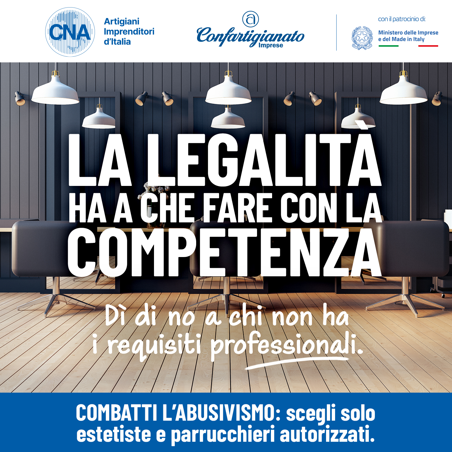 Campagna legalità CNA benessere e Sanità