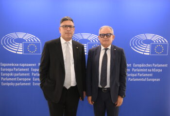 Gregorini e Costantini con europarlamentari