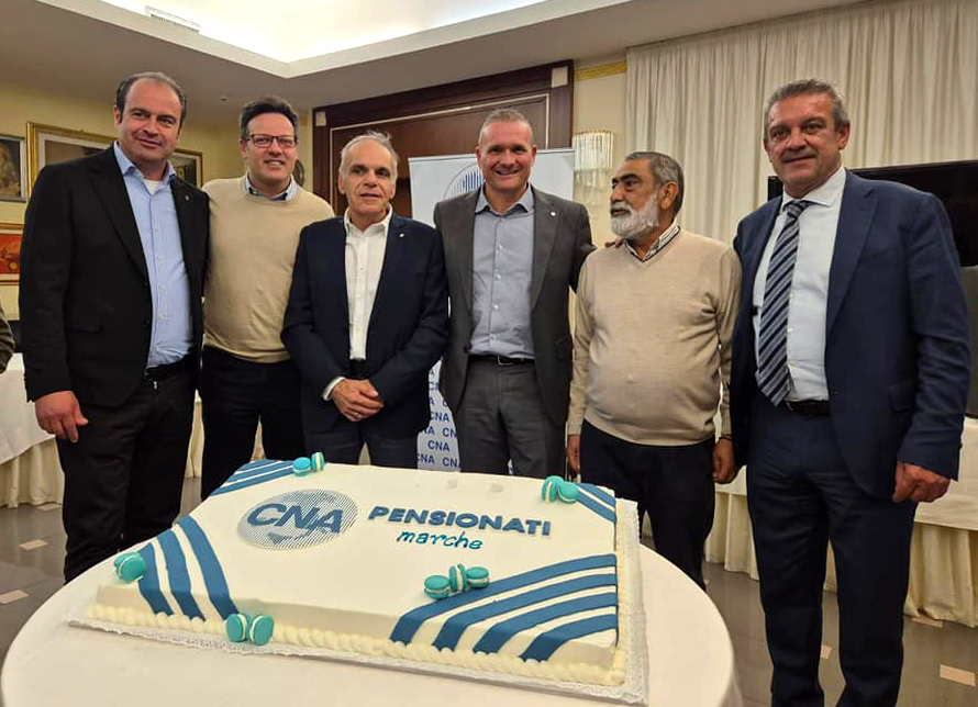 Macerata, grande successo per la festa di CNA Pensionati