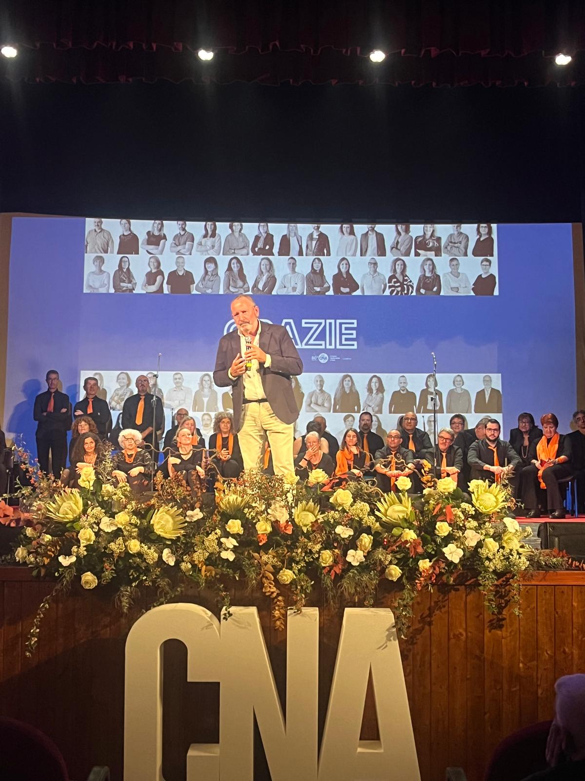 Costantini e Gregorini all’assemblea per gli 80 anni di CNA Livorno