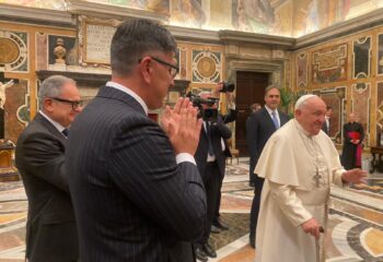 Incontro con il papa: “Il lavoro degli artigiani abbellisce il mondo”