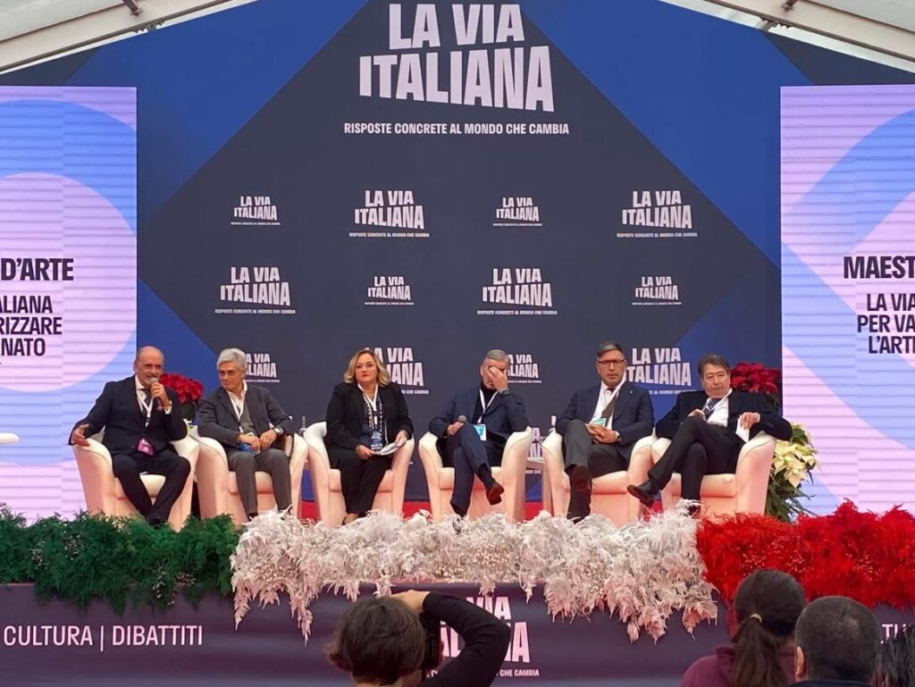 Costantini ad Atreju: “Dall’automotive alla moda siamo preoccupati”